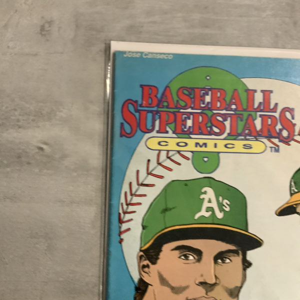 Revolutionary Comics Baseball Superstars #6 Jose Canseco Scarce 1991 - Image 2