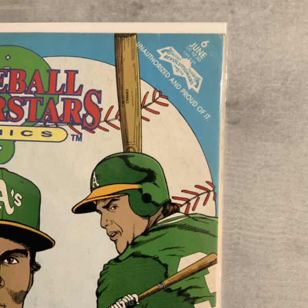 Revolutionary Comics Baseball Superstars #6 Jose Canseco Scarce 1991 - Image 3