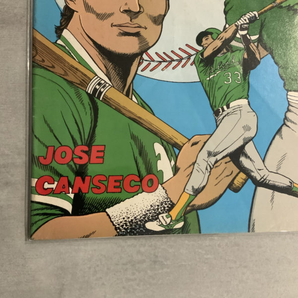 Revolutionary Comics Baseball Superstars #6 Jose Canseco Scarce 1991 - Image 5