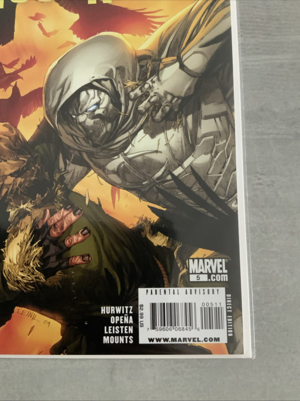 Marvel Comics Vengeance Of The Moon Knight #5 2010 - Image 4