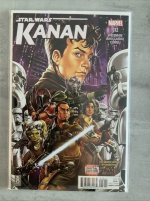 Marvel Comics Star Wars Kanan #12 1st App Admiral Rae Sloane KEY 2016