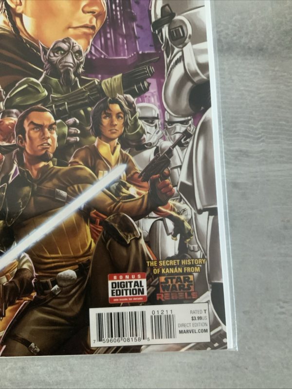 Marvel Comics Star Wars Kanan #12 1st App Admiral Rae Sloane KEY 2016 - Image 4