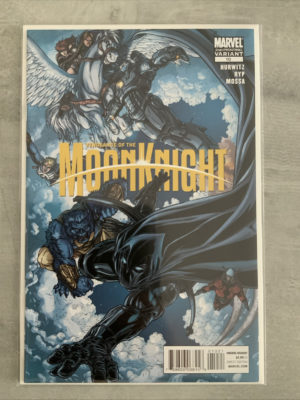 Marvel Comics Vengeance Of The Moon Knight #10 Very Rare 2nd Print Variant 2010