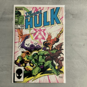 Marvel Comics The Incredible Hulk #306 1985 Bronze Age