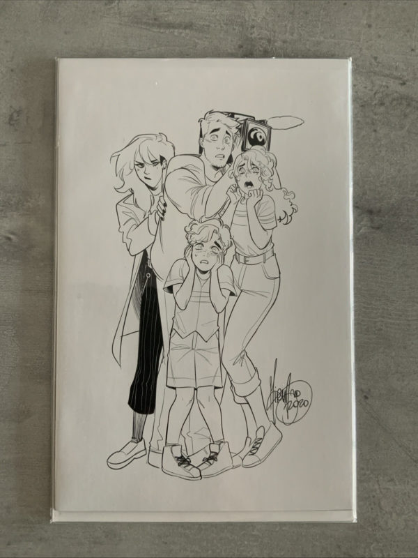 Boom Comics Spector Inspectors #1 1 Per Store Sketch Variant 2021