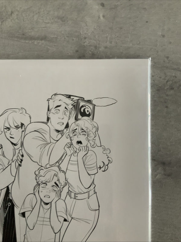 Boom Comics Spector Inspectors #1 1 Per Store Sketch Variant 2021 - Image 3