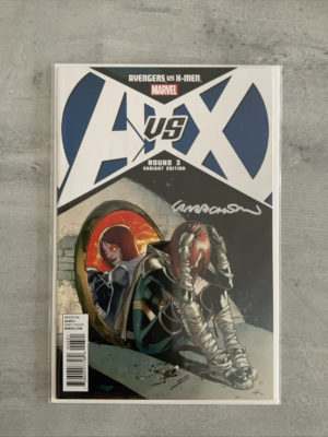 Marvel Comics Avengers VS X-Men #3 1:100 2012 Signed By Sara Pichelli