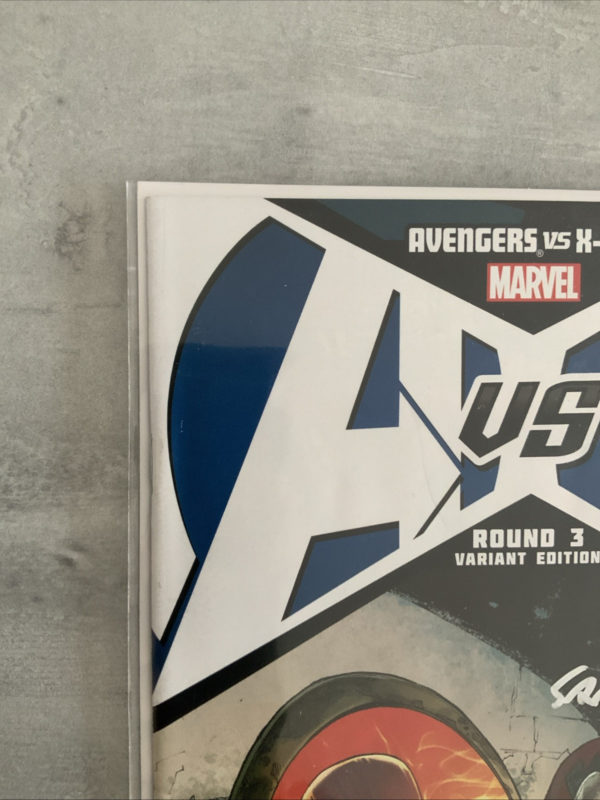 Marvel Comics Avengers VS X-Men #3 1:100 2012 Signed By Sara Pichelli - Image 2