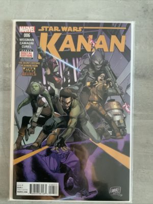 Marvel Comics Star Wars Kanan #6 2015 1st App Ezra Bridger KEY
