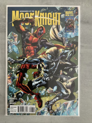 Marvel Comics Vengeance Of The Moon Knight #8 2010 Deadpool Cover