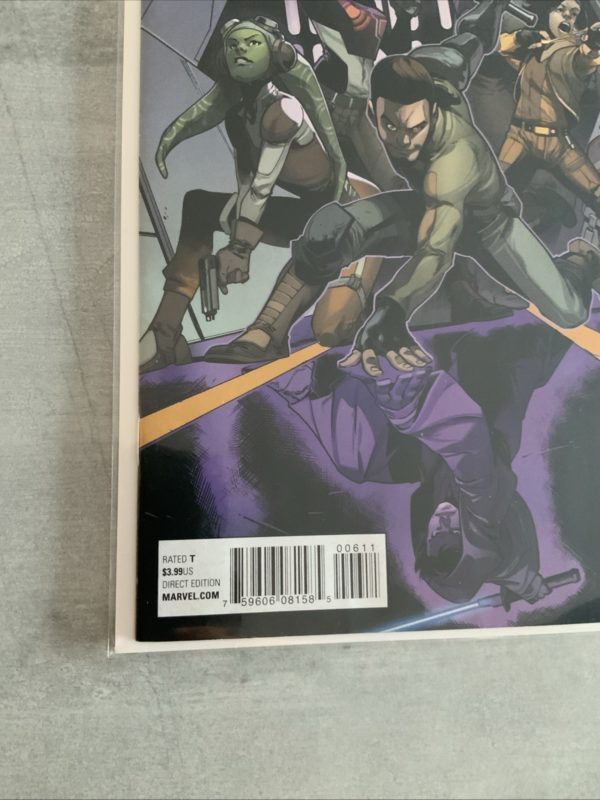 Marvel Comics Star Wars Kanan #6 2015 1st App Ezra Bridger KEY - Image 5