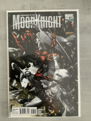 Marvel Comics Vengeance Of The Moon Knight #7 2010 Deadpool Cover