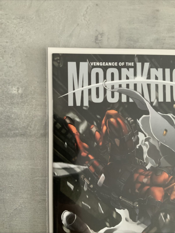 Marvel Comics Vengeance Of The Moon Knight #7 2010 Deadpool Cover - Image 2