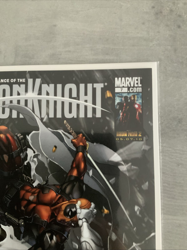 Marvel Comics Vengeance Of The Moon Knight #7 2010 Deadpool Cover - Image 3