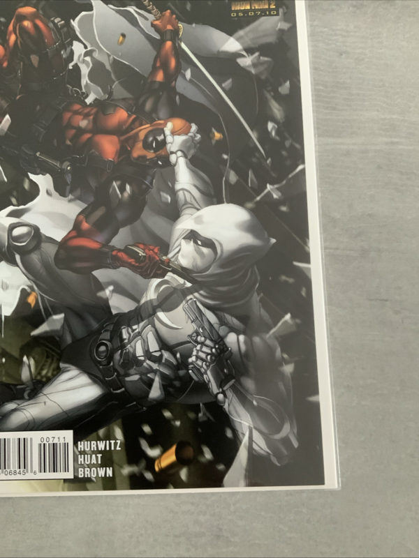 Marvel Comics Vengeance Of The Moon Knight #7 2010 Deadpool Cover - Image 4