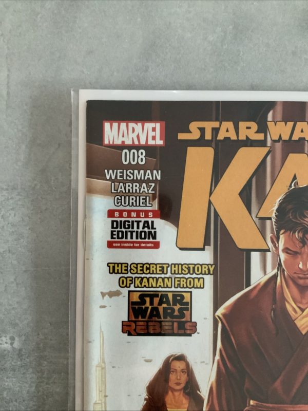 Marvel Comics Star Wars Kanan #8 1st App Cin Drallig KEY 2015 - Image 2
