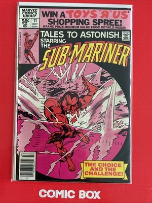 Marvel Comics Tales To Astonish #11 1980 Bronze Age Newsstand Variant Cent