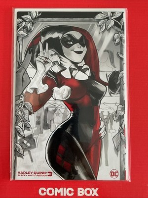 DC Comics Harley Quinn #3 Black White Redder Andolfo Variant 2023
