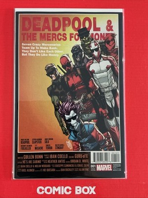 Marvel Comics Deadpool & The Mercs For Money #1  Variant 2016