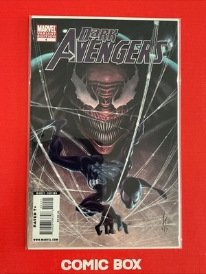 Marvel Comics Dark Avengers #4 Black Suit Spider-Man Venom Variant 2009