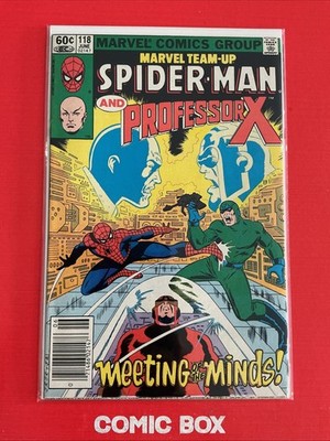 Marvel Comics Marvel Team-Up #118 Newsstand Variant 1982 Bronze Age