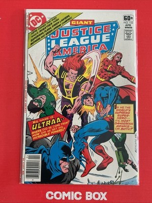 DC Comics Giant Justice League Of America #153 Rare Survey Insert Newsstand