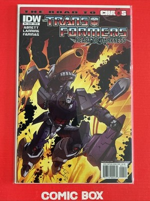 Marvel Comics The Transformers #4 Heart Of Darkness Cover B Variant KEY 2011