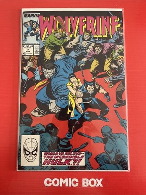 Marvel Comics Wolverine #7 Hulk Claremont 1989