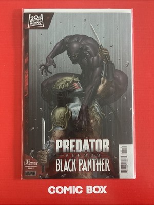 Marvel Comics Predator VS Black Panther #3 2024  1:25 Yoon Variant