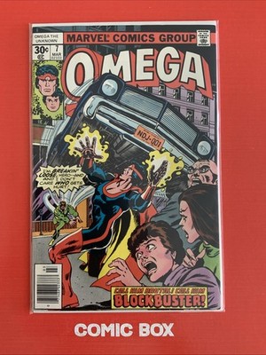 Marvel Comics Omega The Unknown #7 Bronze Age 1977 Cents