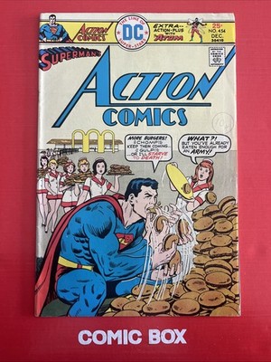 DC Comics Action Comics #454 Superman 1975 Bronze Age
