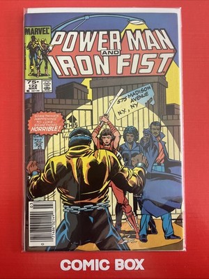 Marvel Comics Power Man & Iron Fist #122  Newsstand Variant 1986