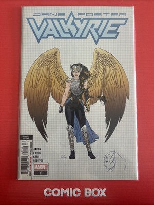 Marvel Comics Jane Foster Valkyrie #1 2019 Second Print Variant