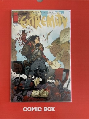 Image Comics Extremity #1 Gold Foil Johnson Variant HOT 2017
