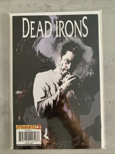Dynamite Comics Dead Irons #3 Cover B Variant 2009 First Print