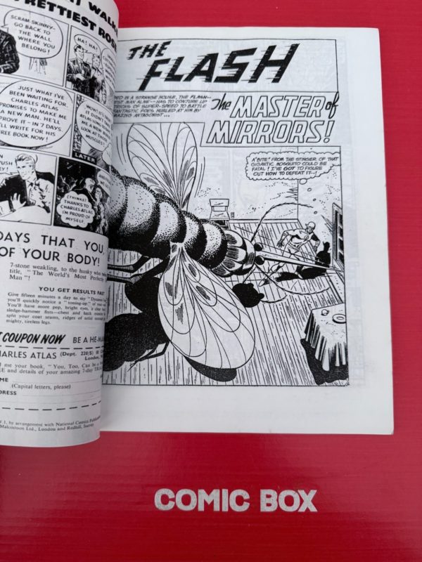 Extremely Rare The Flash #1 Master of Mirrors British Ed 1960 Thorpe & Porter - Image 11
