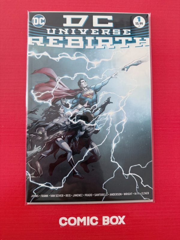 DC Comics Universe Rebirth One Shot 2016 #1 Lovely Condition 2nd Print Variant