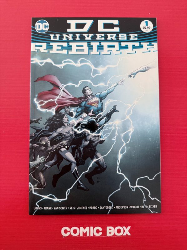 DC Comics Universe Rebirth One Shot 2016 #1 Lovely Condition 2nd Print Variant - Image 3
