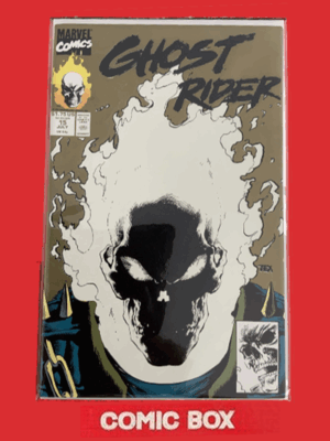 Marvel Comics Ghost Rider #15 Rare 2nd Print Glow In The Dark Cover 1991