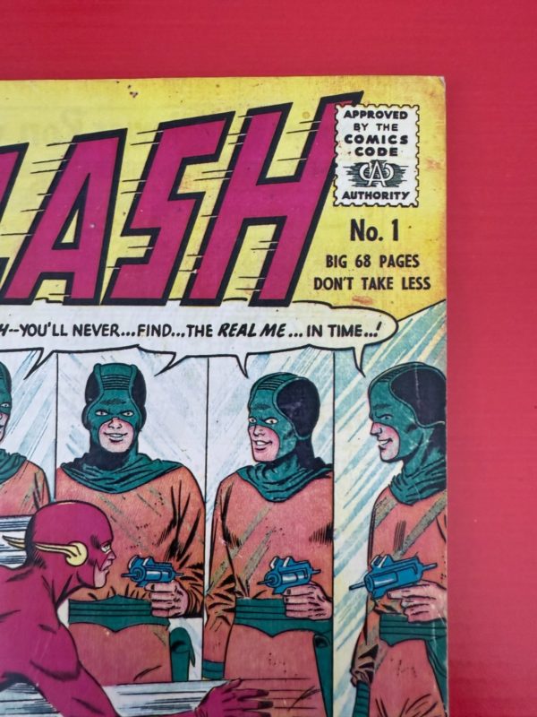 Extremely Rare The Flash #1 Master of Mirrors British Ed 1960 Thorpe & Porter - Image 7