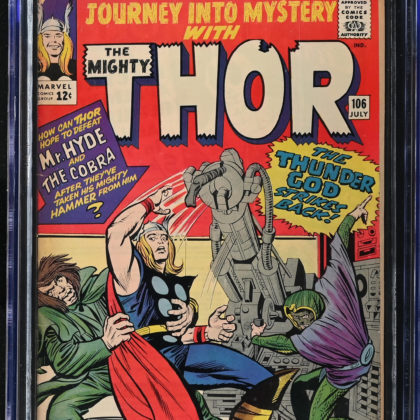CGC Graded [4.5] MarvelJourney into Mystery #106 Silver Age Thor