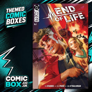 DC Vertigo Comic Box Mystery Pack rip-open comic pack from Comic Box UK