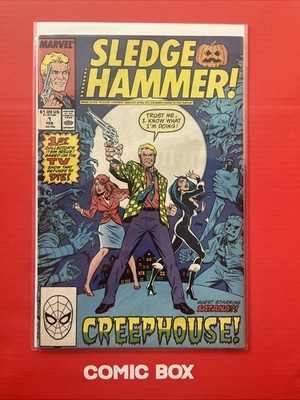 Marvel Comics Sledge Hammer #1 Very Scarce In The Uk 1988