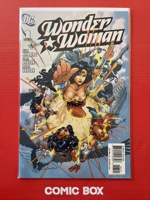 DC Comics Wonder Woman #1 Rare In Uk Kebert 2nd Print Variant 2006