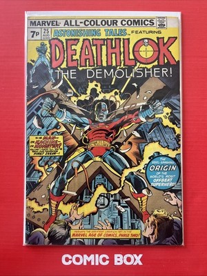 Marvel Comics Astonishing Tales Ft Deathlok #25 Key 1975 1st Appearance Deathlok