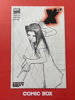 Marvel Comics X-23 #2 Limited Edition Variant Sketch HOT 2005 - Image 2