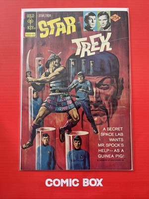 Gold Key Comics Star Trek #26 1974 Cents Lovely Condition Bronze Age