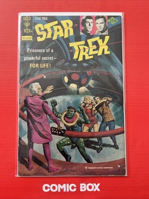 Gold Key Comics Star Trek #31 1975 Cents Spock App Bronze Age