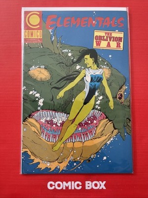 Comico Comics Elementals The Oblivion War 1990 Bill Willingham