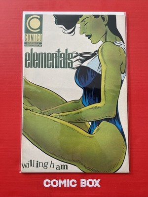 Comico Comics Elementals #14 1990 Bill Willingham